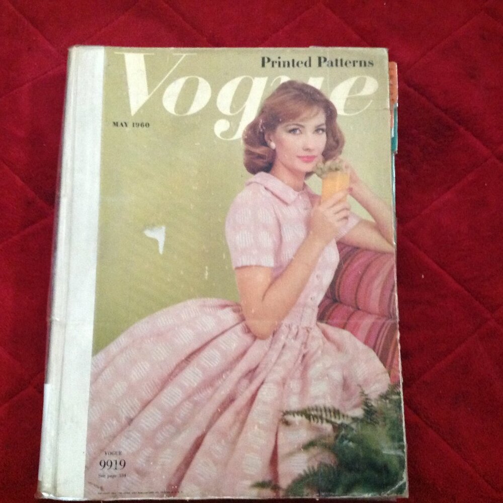 Rare Vintage Vogue 1960 Printed Patterns Counter Catalog Book 1498 Pages